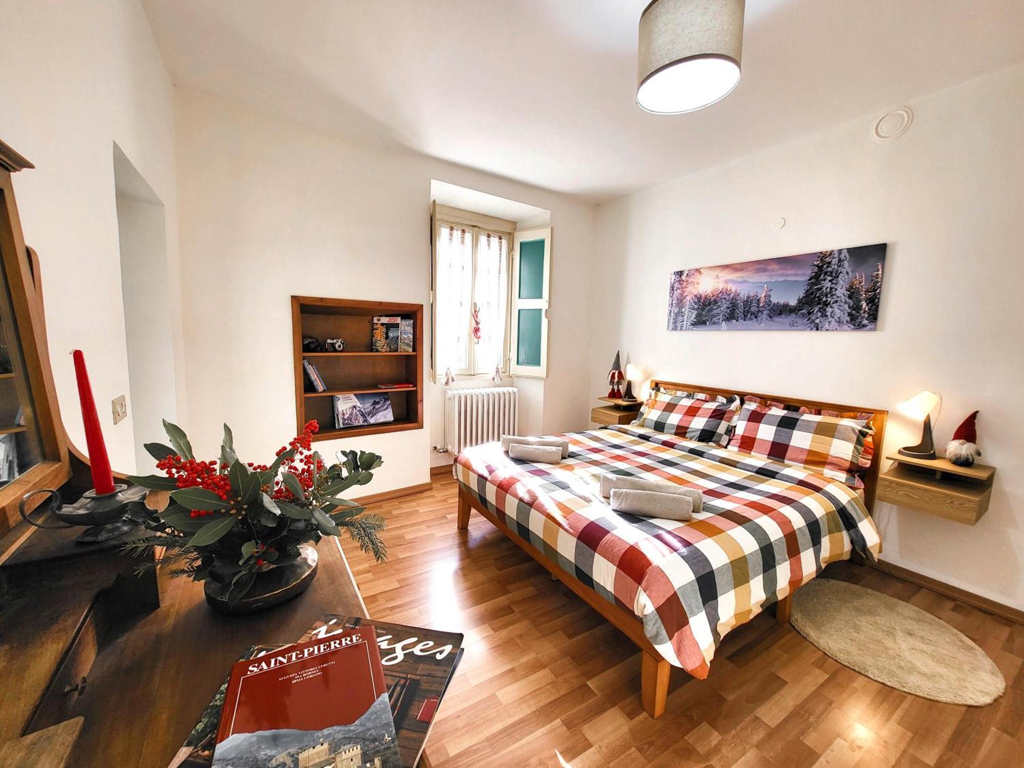 Apartment Cretallaz - Rustic House In Strategic Location With Castle View, Free Parking And Wifi *